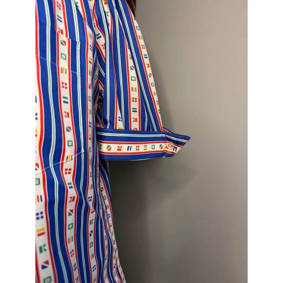 Vintage 70’s Retro Lady Manhattan Short Sleeve Blouse - Picture 3 of 9